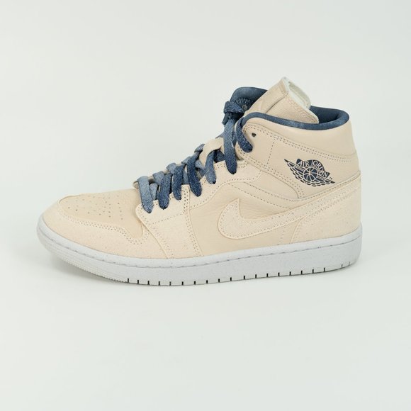 Nike Women Nike Women\'s Air Jordan 1 Mid SE \'Sanddrift\' DM9126-104 2022 size 8 W / 6.5 M